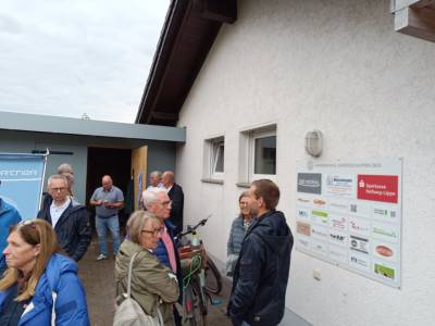 Besuch beim Tennisverein Lüttringen