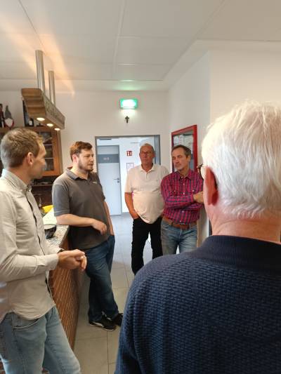 Abschluss im Feuerwehrgerätehaus Hünningen