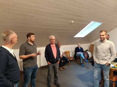 Abschluss im Feuerwehrgerätehaus Hünningen