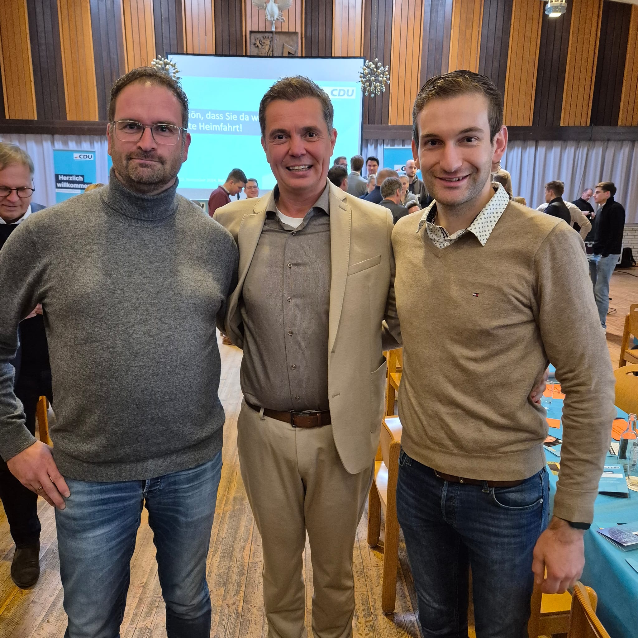 Ralf Schmcker, Oliver Ppsel, Simon Hennecke (v.l.n.r.)